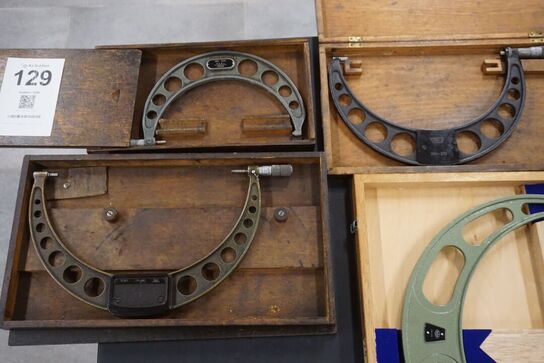 4 stk. mikrometer