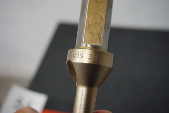 8 stk. Korthulsbor bl.a. Sandvik, Seco