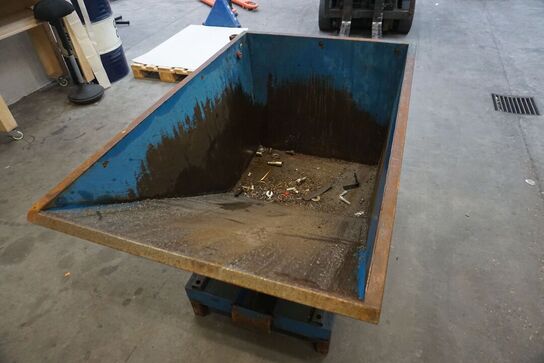 Spåncontainer m. vippefunktion