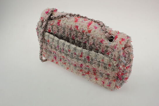 Handbag CHANEL Tweed Quilted Mini *VAT FREE*