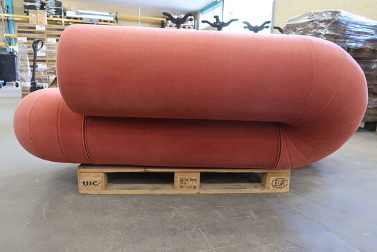 Sofa DANTE "Serpentine Couch" - mindstepris 12.000,-