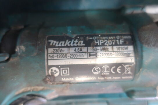 Slagboremaskine MAKITA HP2071F