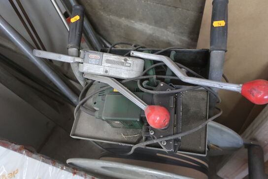 Båndstrammer samt vogn