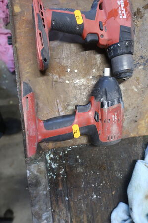 3 stk. akku håndværktøj HILTI SF 4-A22