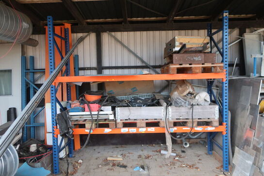 Pallereol med ekstra vanger og gavle