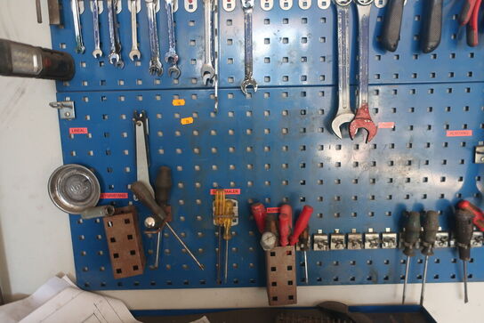 Værktøjstavle med div. Værktøj