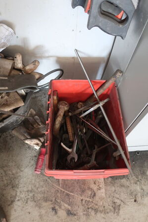 Værktøjstavle med div. Værktøj