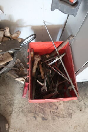 Værktøjstavle med div. Værktøj