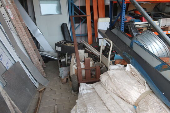 Div. varelager, reservedele, wienerstige, multistige m.m.