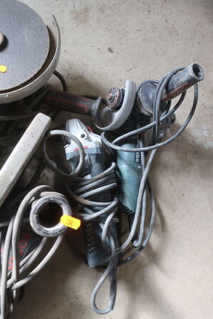 4 stk. vinkelslibere BOSCH m.fl.