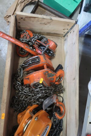 3 stk. kæde/skraldetaljer