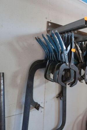 Div. Svejsetænger samt støttebuk