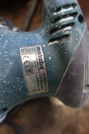 Ligesliber METABO GE 700, slibemaskine METABO FSX 200 Intec