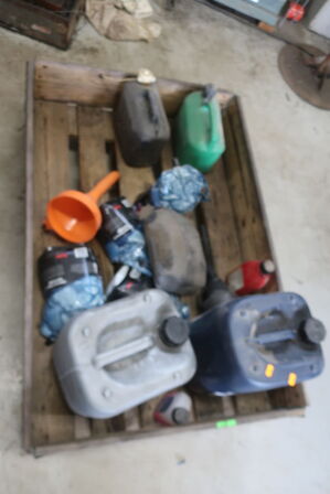 Palle med div. Dunke m.m.