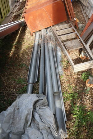 Rullestillads JUMBO, trappestige, div. jern m.m.