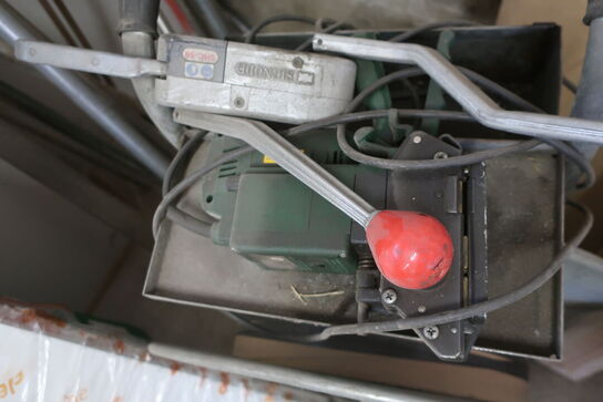 Båndstrammer samt vogn