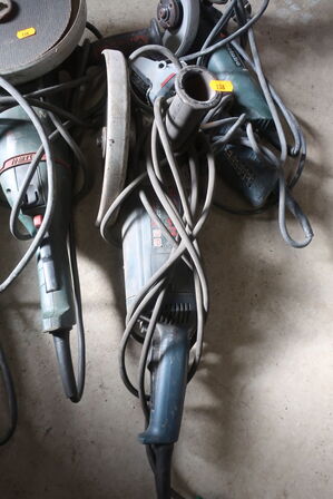 4 stk. vinkelslibere BOSCH m.fl.