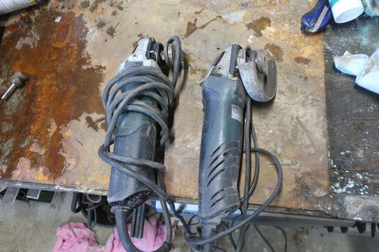 2 stk. vinkelslibere METABO