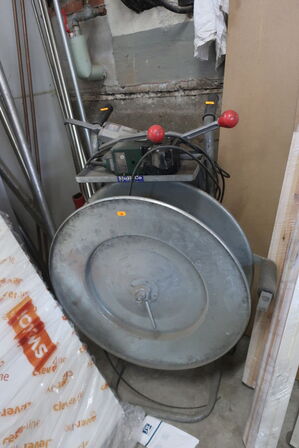 Båndstrammer samt vogn