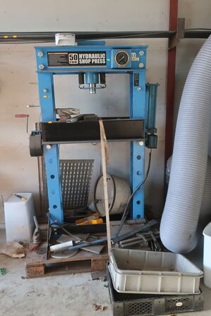 Hydrauliskpresse 50 Ton HYDRAULIC SHOP PRESS