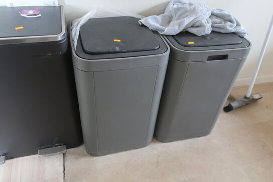 3 stk. skraldespande