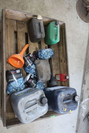 Palle med div. Dunke m.m.