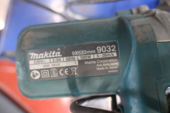Båndsliber MAKITA 9032, slibemaskine DEWALT