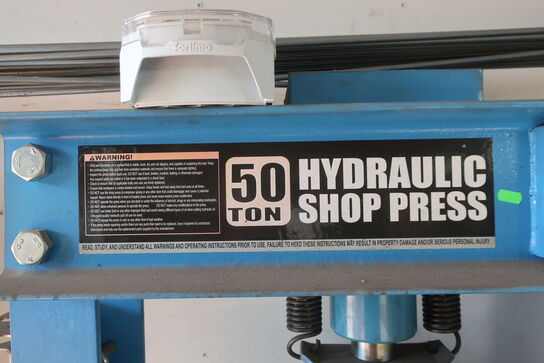 Hydrauliskpresse 50 Ton HYDRAULIC SHOP PRESS