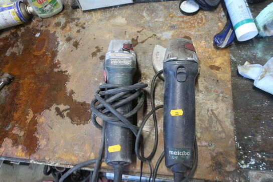 2 stk. vinkelslibere METABO