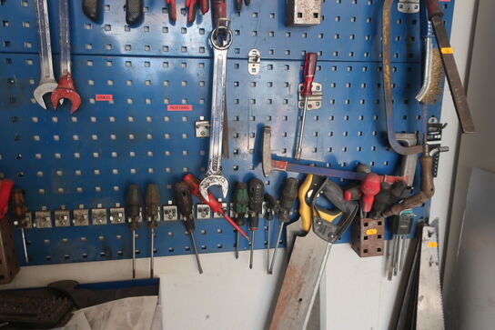 Værktøjstavle med div. Værktøj