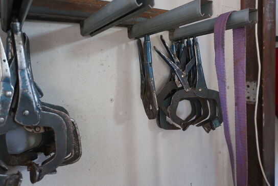 Div. Svejsetænger samt støttebuk