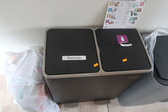 3 stk. skraldespande