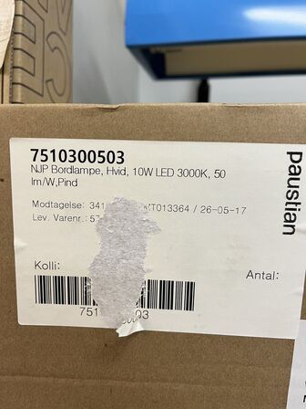 Bordlampe LOUIS POULSEN Model: NJP TABLE LED 3K 5744164663