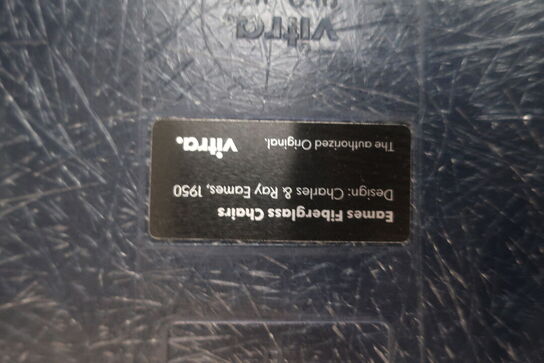 2 stk. Stole  VITRA Model: Eames DSR Fiberglass 22245748