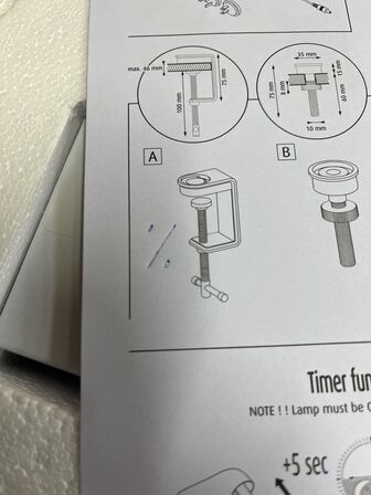 Bordlampe LOUIS POULSEN Model: NJP FIXTURE LED 27K 7510300605