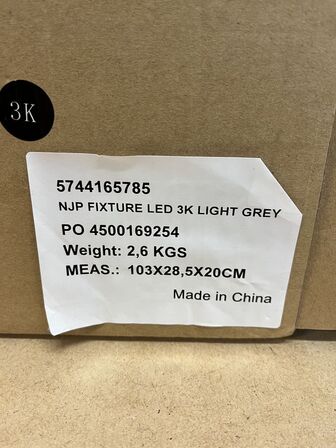 Bordlampe LOUIS POULSEN Model: NJP FIXTURE LED 3K PO4500169254