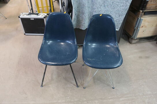 2 stk. Stole  VITRA Model: Eames DSR Fiberglass 22245748