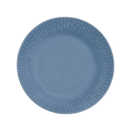 2 stk. Aida LIFE IN COLOUR Confetti pastatallerken blueberry Ø23 cm