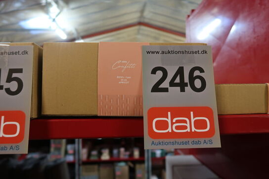 Aida LIFE IN COLOUR Confetti salatskål apricot Ø23 cm