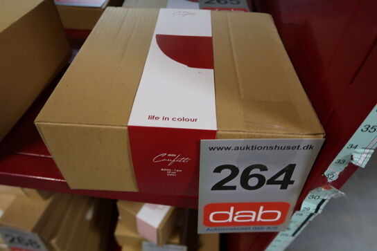 Aida LIFE IN COLOUR Confetti salatskål chili Ø23 cm