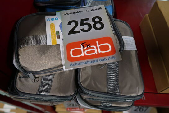 8 stk. Køletaske 8 liter - Grå/Brun