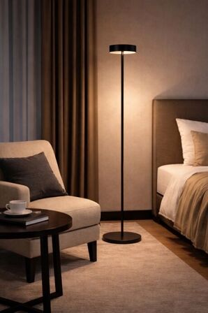 Frandsen bespoke led floor lamp sort 1280443ubrugt)