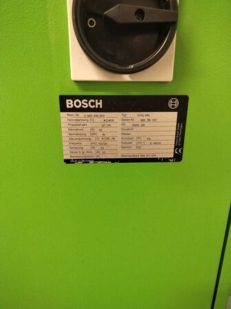 Bosch EPS 815 diesel testbænk med KMA 802 årg 2005 (se beskrivelse)