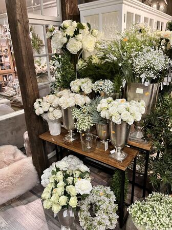 Div. Blomster i plast