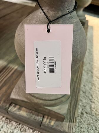 Sofabord BY CHRISTIAN 150x80 cm.