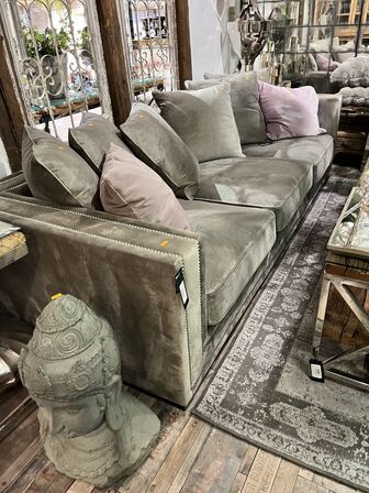 3-personers sofa VENICE TAUPE 250x106x64 cm