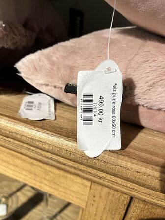 2 stk. Puder 60x60 cm