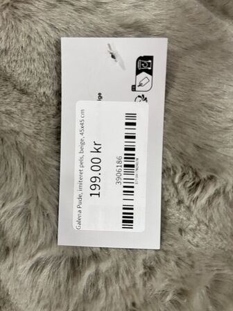 2 stk. Puder GALENA 45x45 cm