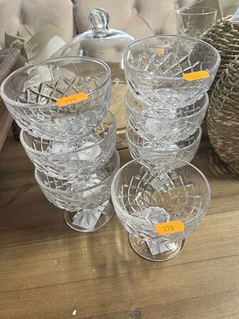 7 stk. Dessertskåle