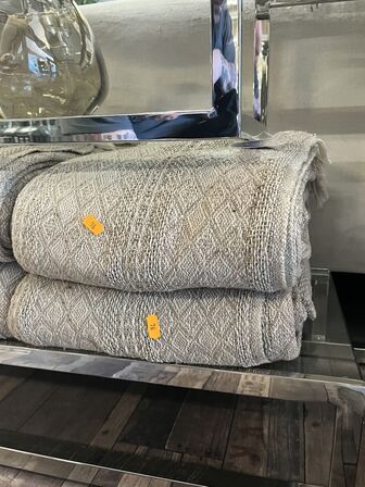 2 stk. Plaid 130x180 cm